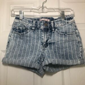 Denim Shorts Size S Light Blue